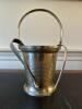 Metal Ice Bucket with Bird Claw Tongs - 6