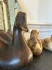 Carved Duck Decoys and Figurines in Folk-Art Style - 4