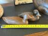 Carved Duck Decoys and Figurines in Folk-Art Style - 7