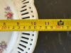 Porcelain Reticulated Plates and Bowl in Floral and Rococo-Style - 5