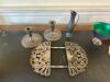 Assorted Silver Plate Candleholders, Bowls, Trinket Tray & Vase - 4