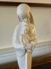 Porcelain Madonna and Child Statue in Modernist Style - 2