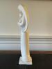 Porcelain Madonna and Child Statue in Modernist Style - 3