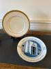 Syracuse China Bracelet Old Ivory Gold Rim Dinner Plate