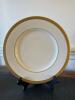Syracuse China Bracelet Old Ivory Gold Rim Dinner Plate - 3