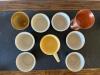 Ceramic Custard Cups, Queen Serve Creamer, Handmade Vessel, Woodford Reserve Copper Julep Cup - 2
