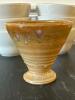 Ceramic Custard Cups, Queen Serve Creamer, Handmade Vessel, Woodford Reserve Copper Julep Cup - 3