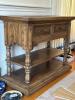 Console Table in Traditional Style with Slate Top by American of Martinsville