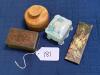 Decorative Trinket Boxes, Porcelain, Wood, Metal, and Italian Comb Case - 8