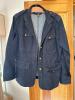Multiple Coats, Black, Two Blue, and a Tan Trench Coat with accesories - 2