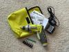 Ryobi HP53L 4V Cordless Screwdriver Set with Charger and Bag