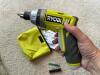 Ryobi HP53L 4V Cordless Screwdriver Set with Charger and Bag - 2