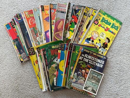 Vintage Comic Books and Postcard Collection