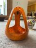 Ceramic Decor Items: Hanging Bird Feeder, Decorative Vase, Angel Figurine, Bowl - 4