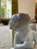 Ceramic Decor Items: Hanging Bird Feeder, Decorative Vase, Angel Figurine, Bowl - 9