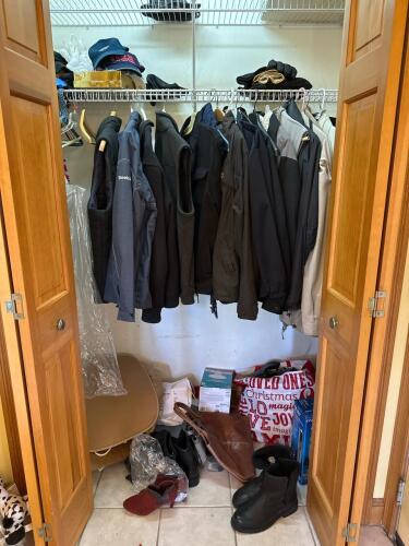 Men's Outerwear, Boots, and Hats Selection