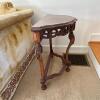 Ornate Carved Wood Console Table - 4