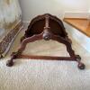 Ornate Carved Wood Console Table - 7