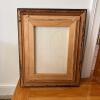 16.75" x 21" Framed Street Scene Oil Painting, Signed - 2