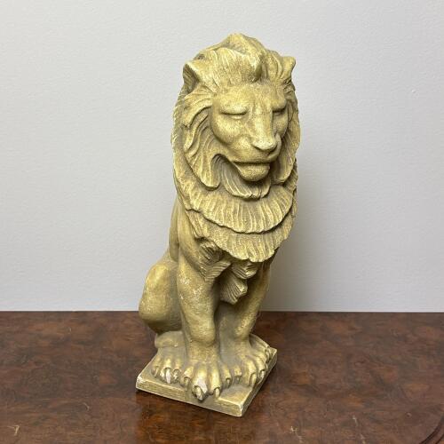 Seated Lion Statue