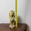 Seated Lion Statue - 8