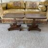 Pair of Mersman Pedestal End Tables