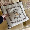 Highland House of Hickory Sofa with Throw Pillows - 5