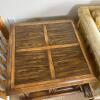 Pair of Square Wooden Cabinets With Double Doors - 3