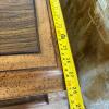 Pair of Square Wooden Cabinets With Double Doors - 16