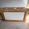 56.75" x 32.5" Framed Market Scene Oil Painting, Signed - 2