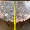 French-Style Two-Drawer Chest with Stone Top &mdash; Repair Needed - 12