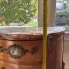 French-Style Two-Drawer Chest with Stone Top &mdash; Repair Needed - 13
