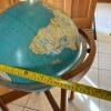 Floor Globe on Wooden Rolling Stand - 7