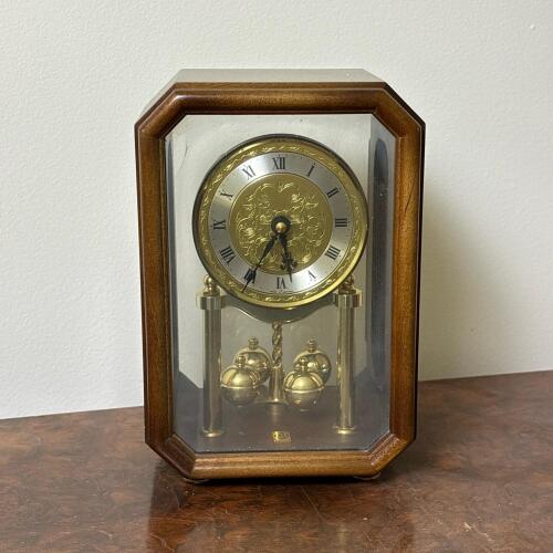 GE Wooden Mantel Anniversary Clock