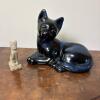 Ceramic and Stone Cat Figurines