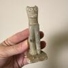 Ceramic and Stone Cat Figurines - 5