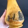 Signed J.W. Campbell Wood Vase with Natural Accents - 3