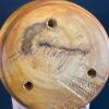 Signed J.W. Campbell Wood Vase with Natural Accents - 5