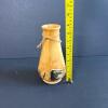 Signed J.W. Campbell Wood Vase with Natural Accents - 7