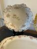 Porcelain Serving Bowl and Platters in Gilt Rococo-Style - 3