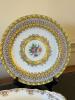Porcelain Serving Bowl and Platters in Gilt Rococo-Style - 4