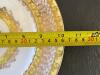 Porcelain Serving Bowl and Platters in Gilt Rococo-Style - 8