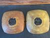 Pair of Italian Brutalist-Style Tauber Bowls for Raymor - 3
