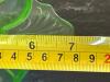 Green Uranium Glass Leaf-Shaped Serving Dish - 5