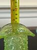Pressed Glass Top Hat Vases, Daisy and Button Pattern - 7