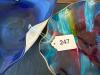 Art Glass Bowls in Swirled Blue and Multicolor Styles - 8