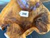 Hand Carved Wood Tree Root Bowl - 6