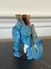 Cast Iron Elephant Still Bank in Painted Finish - 3