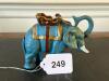 Cast Iron Elephant Still Bank in Painted Finish - 7