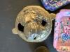 Brass Incense Burner, Brass Cup, and Enamel Floral Trays - 2
